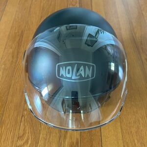Nolan N21 Matte Black Helmet with Sun and Clear Visors